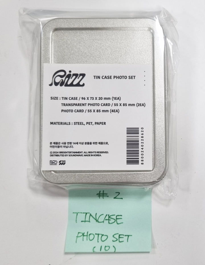 Soojin "RIZZ" - Official MD [PostcardSet ,Tincase Photo Set, Keyring, Bracelet, Scrunchie Set] [24.6.5] - HALLYUSUPERSTORE