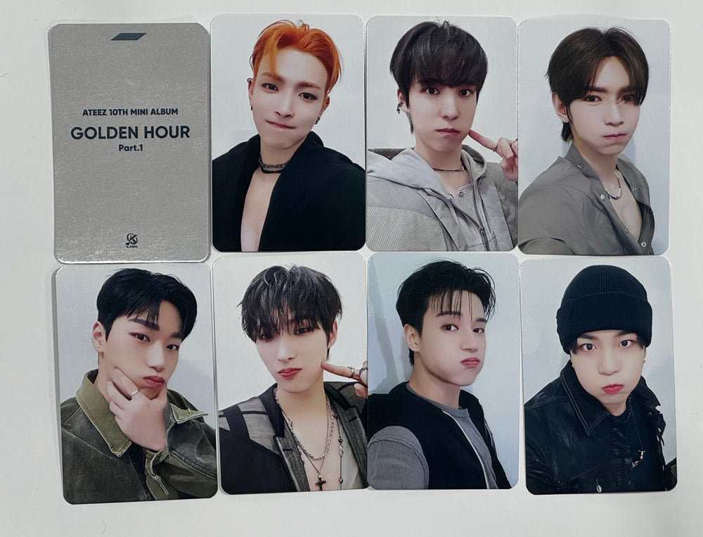 Ateez "GOLDEN HOUR : Part.1" - KNPOPS Pre-Order Benefit Photocard [24.6.5] - HALLYUSUPERSTORE