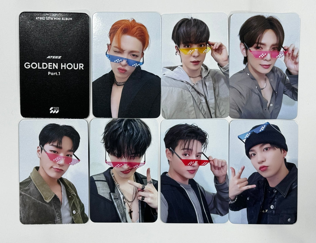 Ateez "GOLDEN HOUR : Part.1" - Soundwave Pre-Order Benefit Photocard [24.6.5] - HALLYUSUPERSTORE