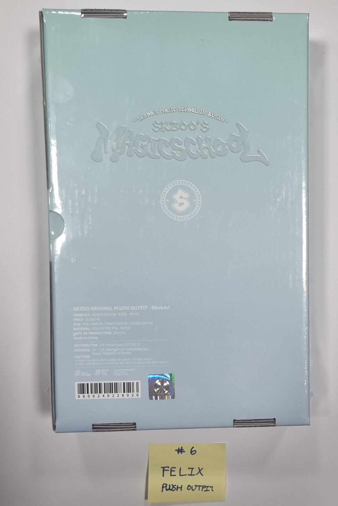 Stray Kids "MagicSchool" IN BUSAN - Official MD [PLUSH OUTFIT] [24.6.5] - HALLYUSUPERSTORE
