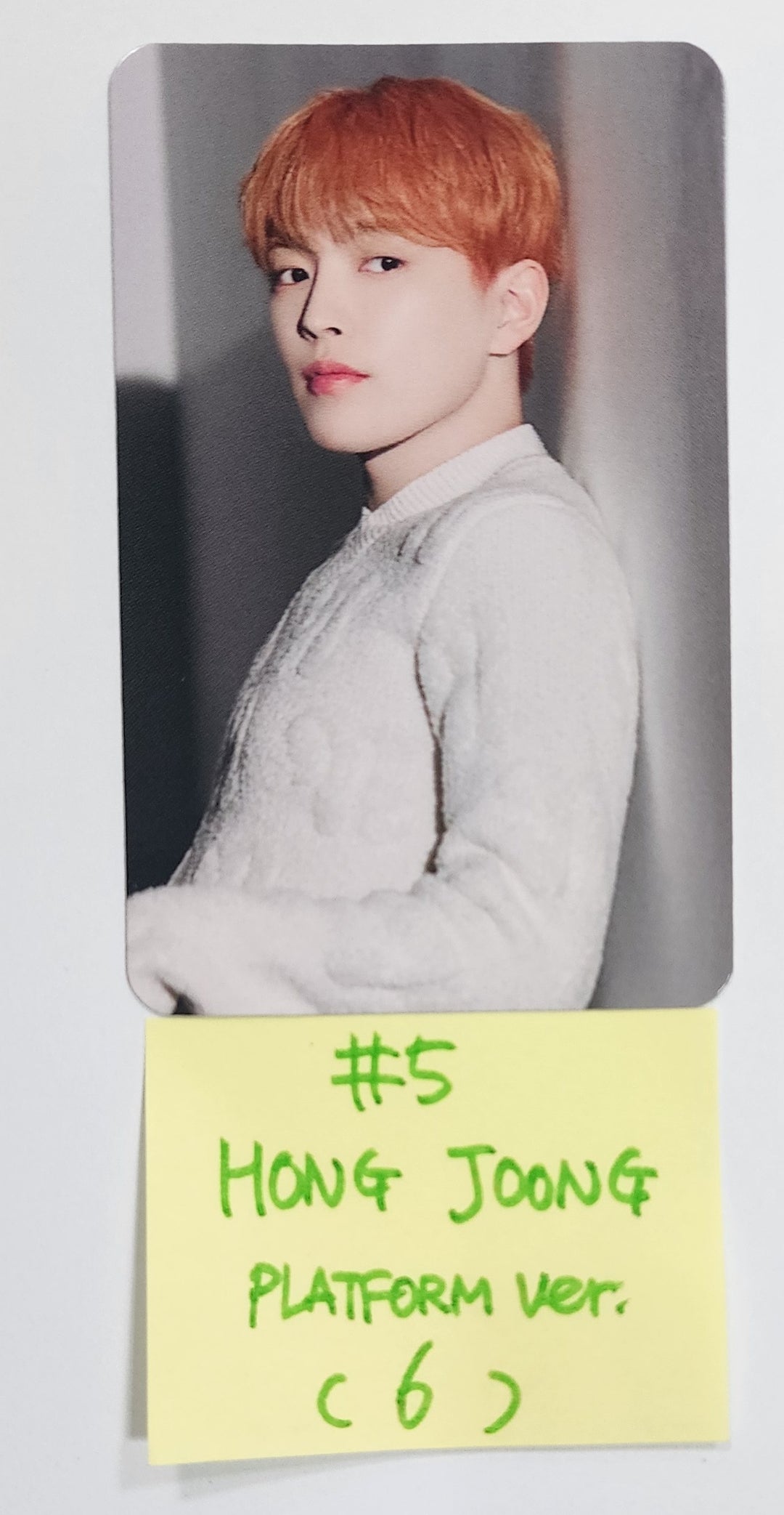 Ateez "GOLDEN HOUR : Part.1" - Official Photocard [Platform Ver.] [24.6.5] - HALLYUSUPERSTORE