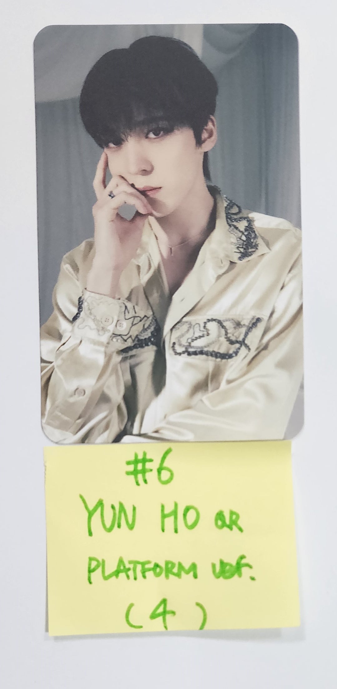 Ateez "GOLDEN HOUR : Part.1" - Official Photocard [Platform Ver.] [24.6.5] - HALLYUSUPERSTORE