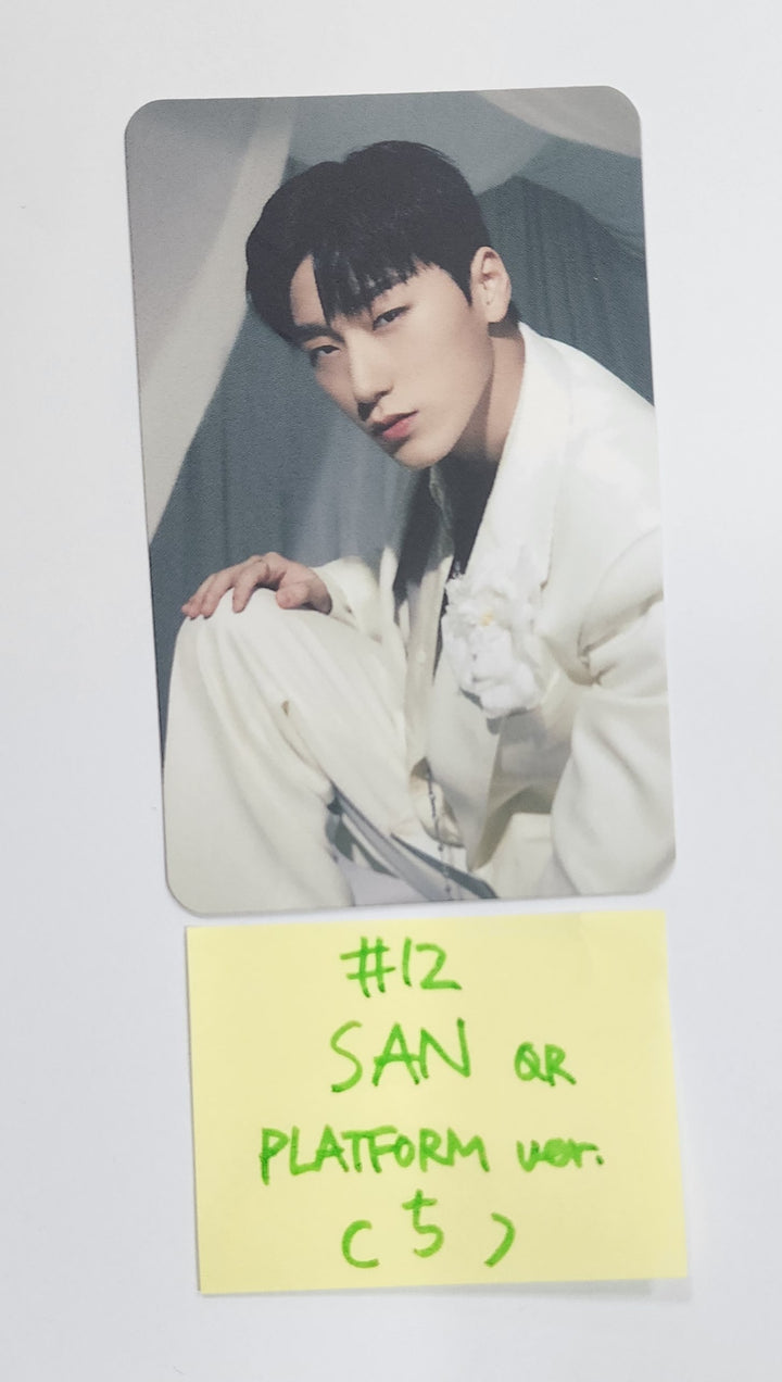 Ateez "GOLDEN HOUR : Part.1" - Official Photocard [Platform Ver.] [24.6.5] - HALLYUSUPERSTORE