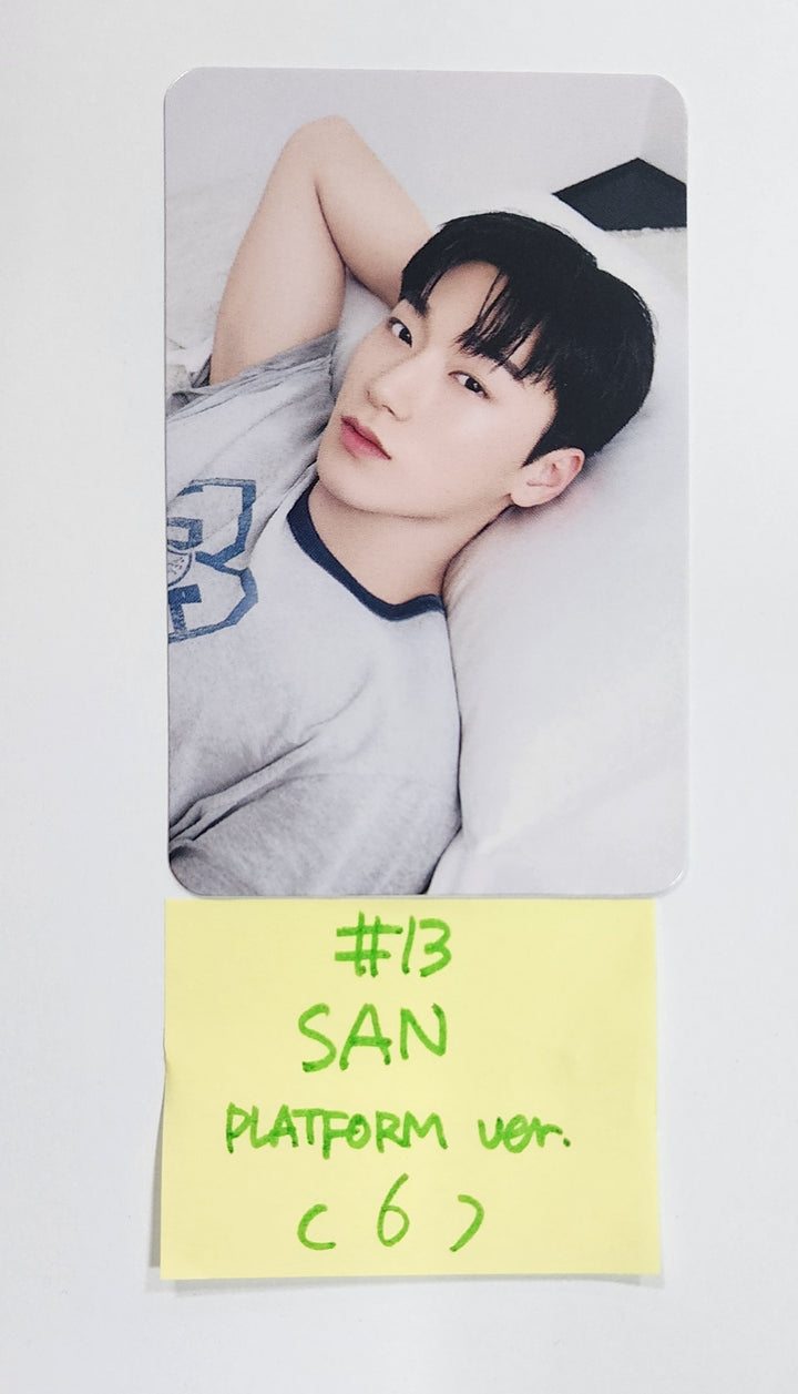 Ateez "GOLDEN HOUR : Part.1" - Official Photocard [Platform Ver.] [24.6.5] - HALLYUSUPERSTORE
