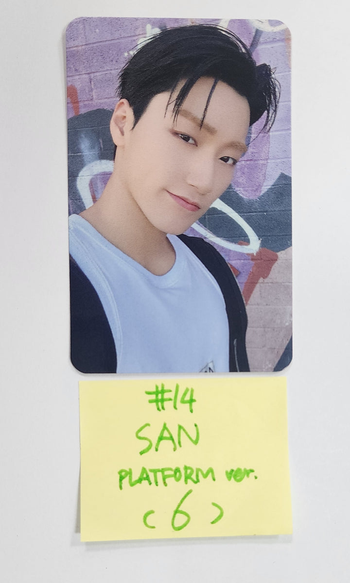 Ateez "GOLDEN HOUR : Part.1" - Official Photocard [Platform Ver.] [24.6.5] - HALLYUSUPERSTORE