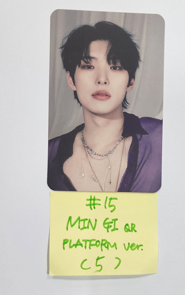 Ateez "GOLDEN HOUR : Part.1" - Official Photocard [Platform Ver.] [24.6.5] - HALLYUSUPERSTORE