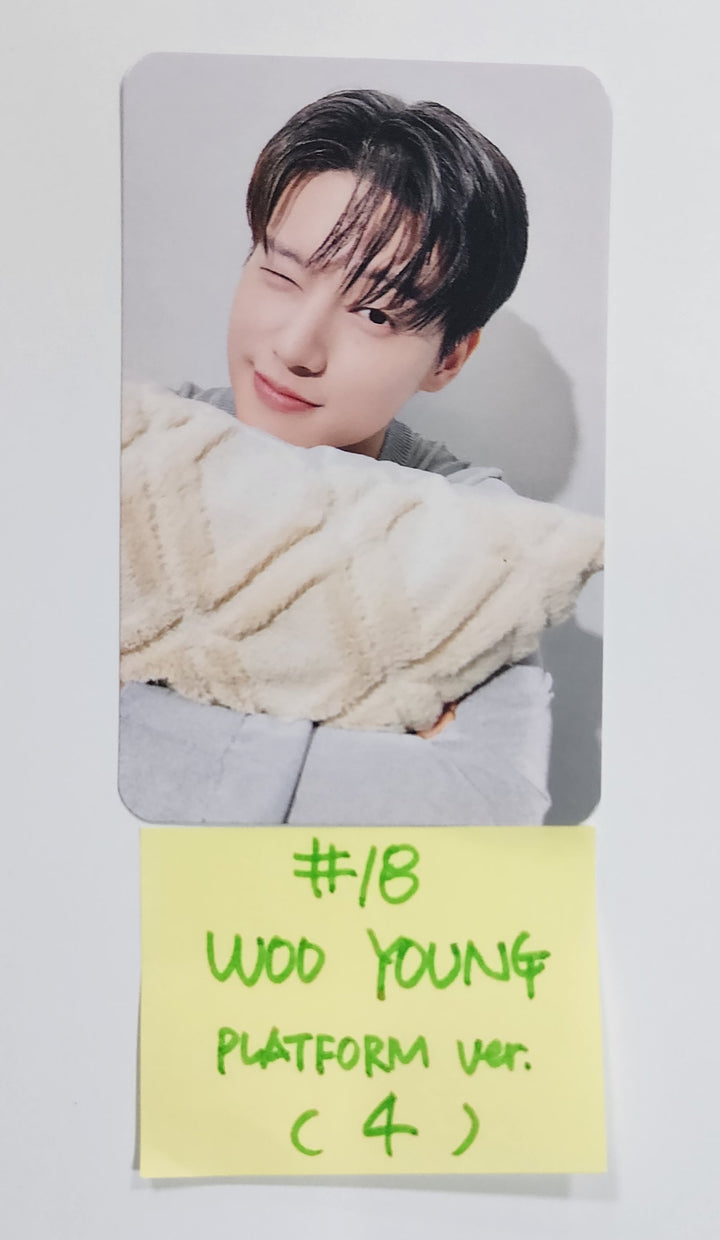 Ateez "GOLDEN HOUR : Part.1" - Official Photocard [Platform Ver.] [24.6.5] - HALLYUSUPERSTORE