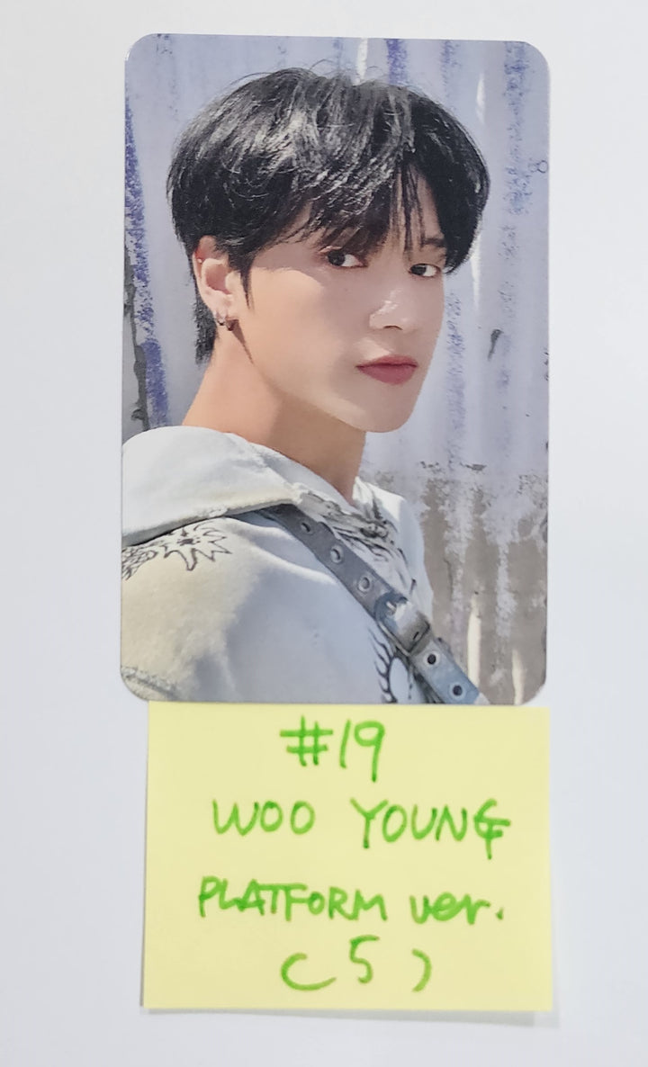 Ateez "GOLDEN HOUR : Part.1" - Official Photocard [Platform Ver.] [24.6.5] - HALLYUSUPERSTORE