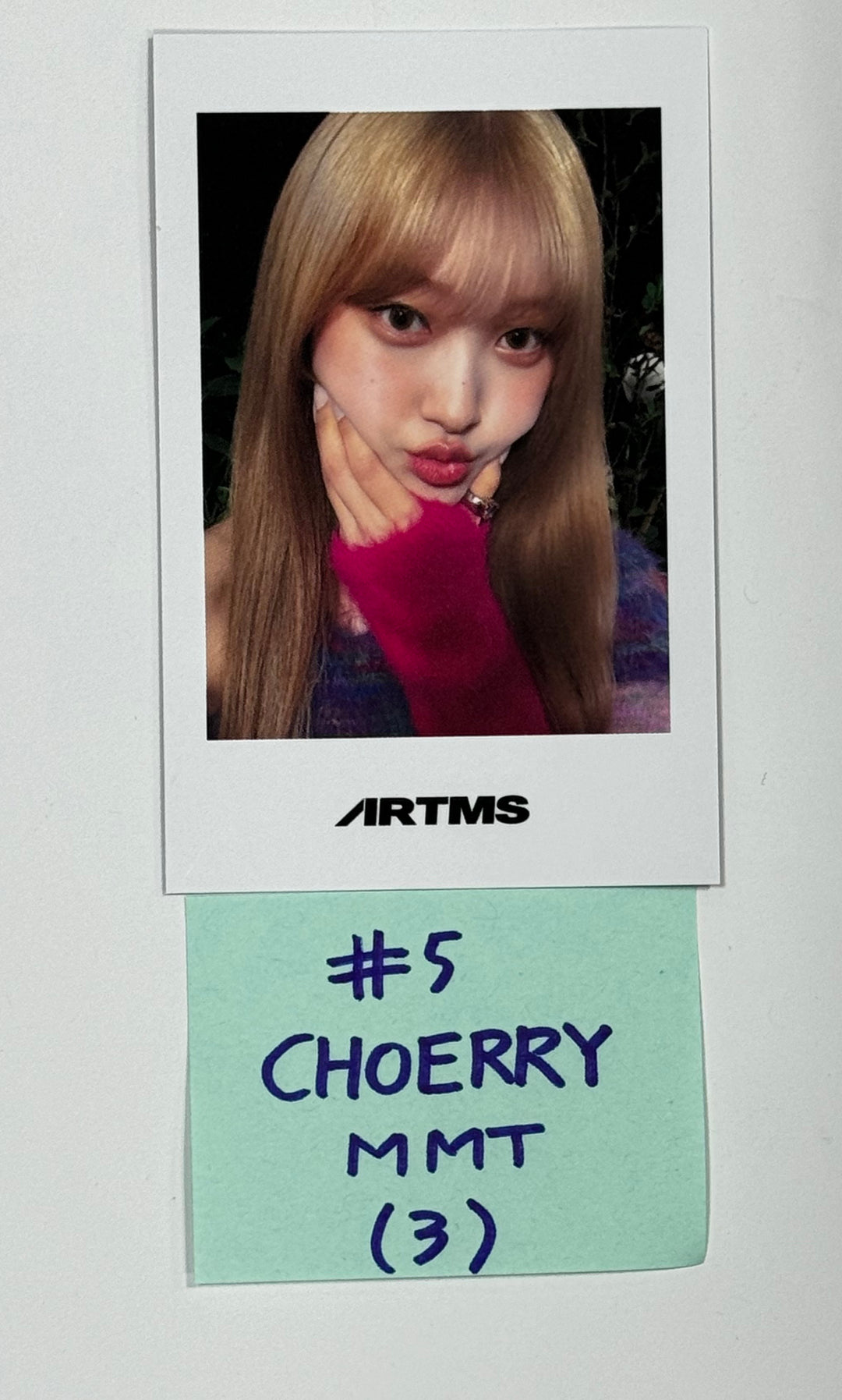 Artms "DALL" - MMT Pre-Order Benefit Photocard [24.6.5] - HALLYUSUPERSTORE
