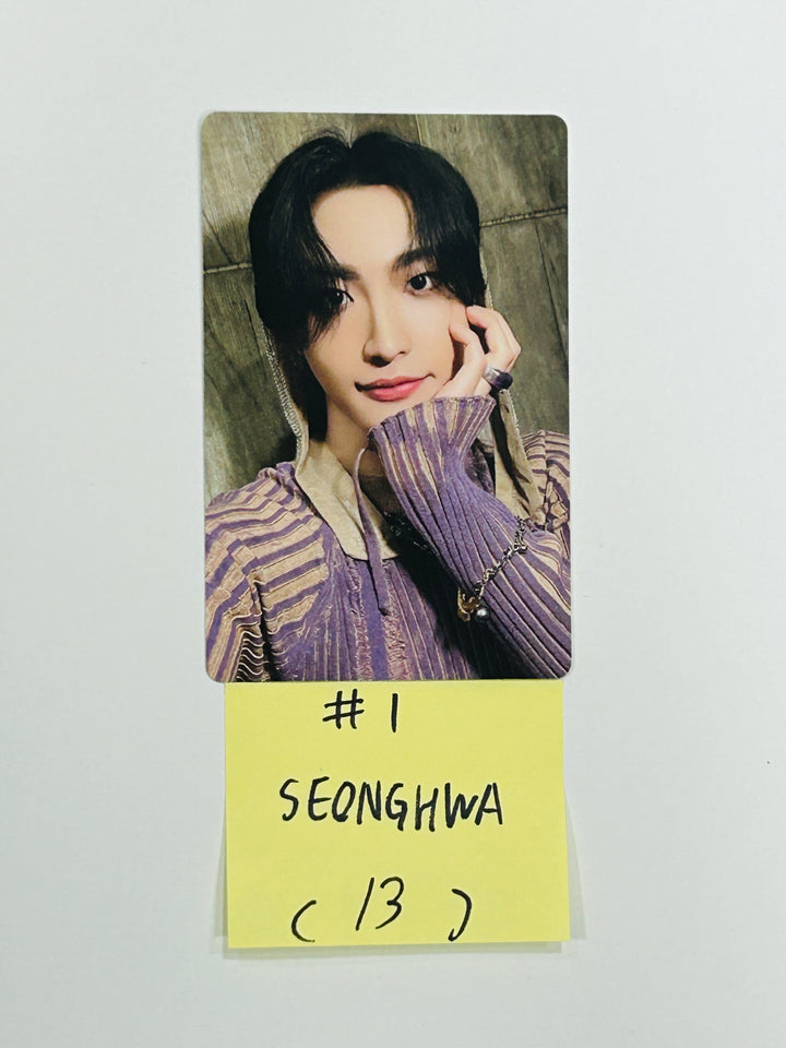 Ateez "GOLDEN HOUR : Part.1" - Official Photocard [24.6.5] - HALLYUSUPERSTORE