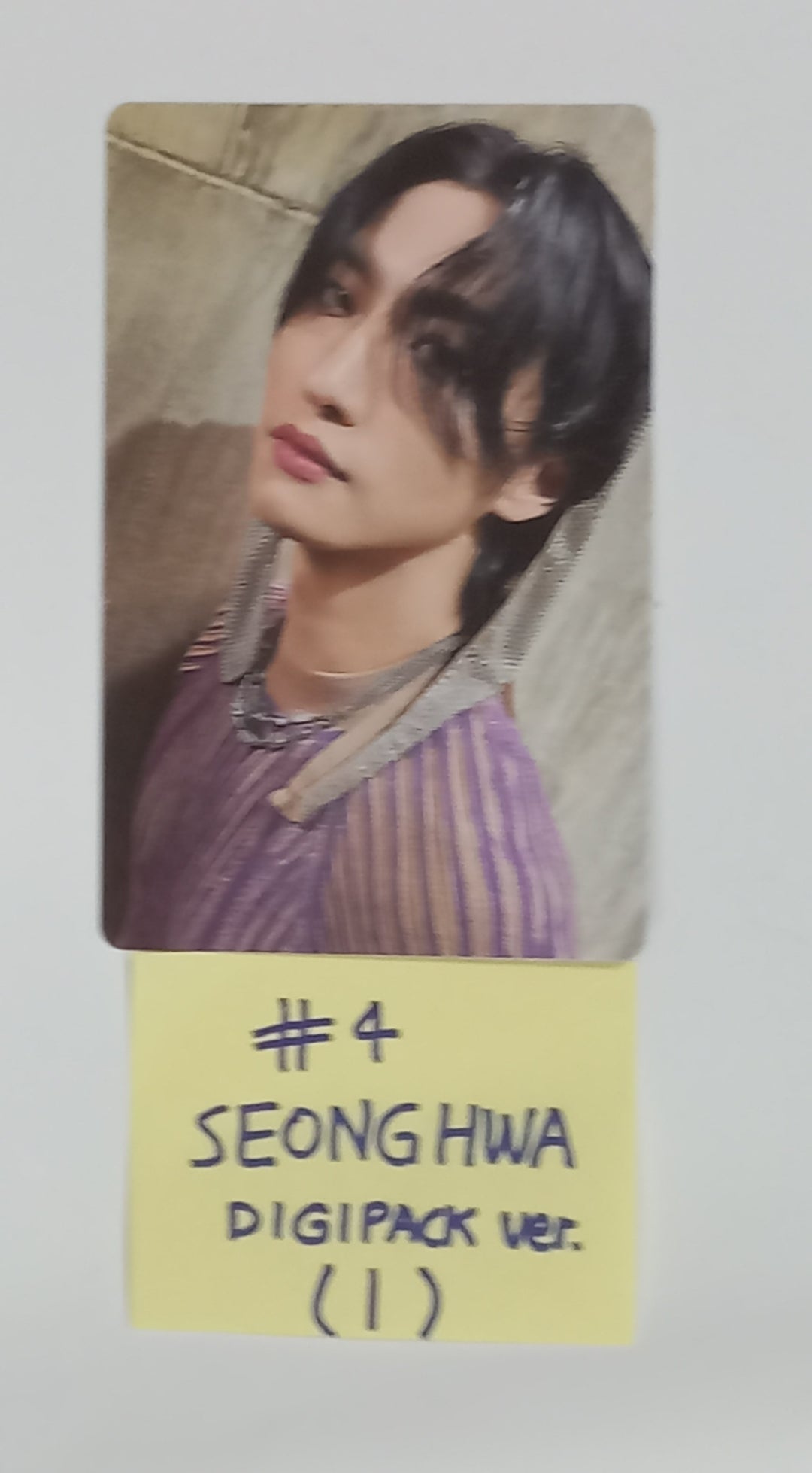 Ateez "GOLDEN HOUR : Part.1" - Official Photocard [Digipack Ver.] [24.6.5] - HALLYUSUPERSTORE