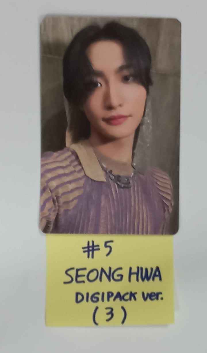 Ateez "GOLDEN HOUR : Part.1" - Official Photocard [Digipack Ver.] [24.6.5] - HALLYUSUPERSTORE