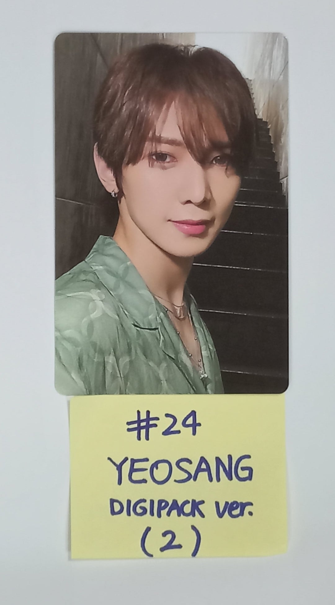 Ateez "GOLDEN HOUR : Part.1" - Official Photocard [Digipack Ver.] [24.6.5] - HALLYUSUPERSTORE