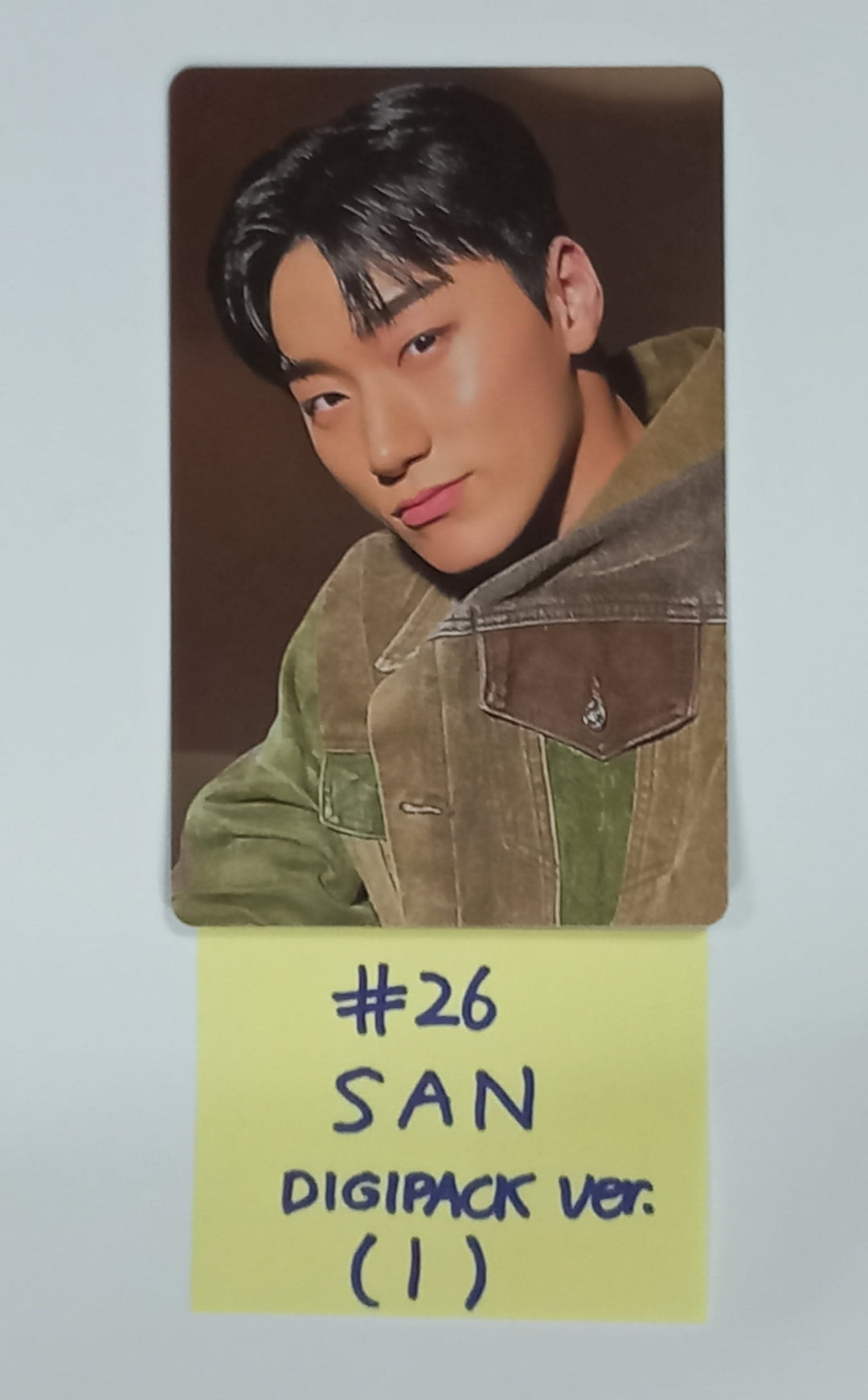 Ateez "GOLDEN HOUR : Part.1" - Official Photocard [Digipack Ver.] [24.6.5] - HALLYUSUPERSTORE