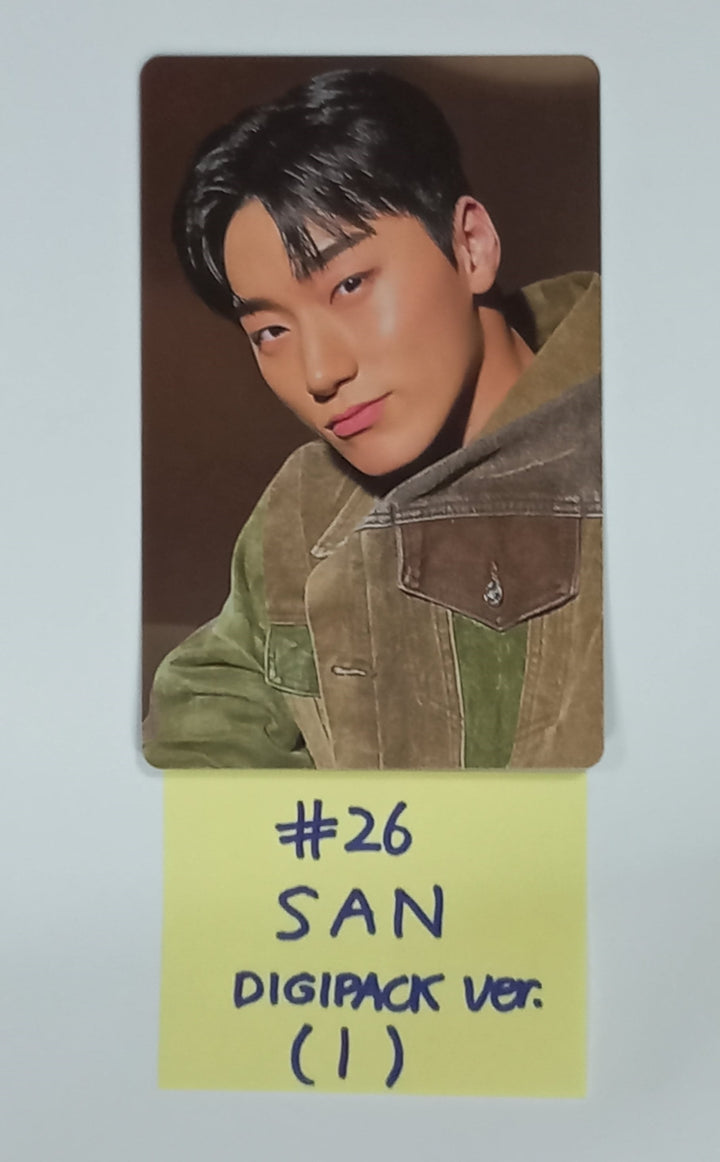Ateez "GOLDEN HOUR : Part.1" - Official Photocard [Digipack Ver.] [24.6.5] - HALLYUSUPERSTORE