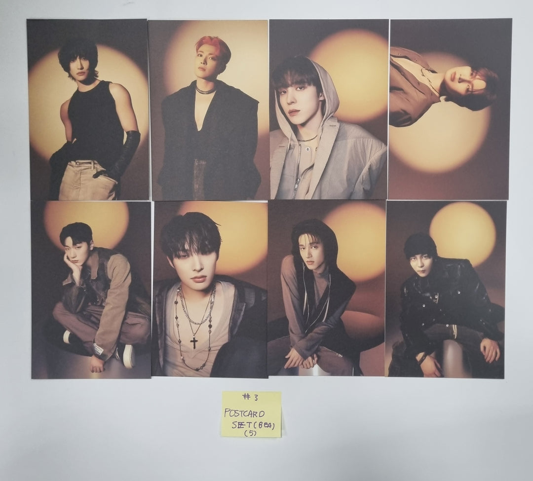 Ateez "GOLDEN HOUR : Part.1" - Official Postcards Set (7EA) [24.6.5] - HALLYUSUPERSTORE