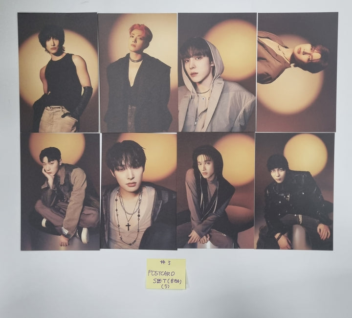 Ateez "GOLDEN HOUR : Part.1" - Official Postcards Set (7EA) [24.6.5] - HALLYUSUPERSTORE