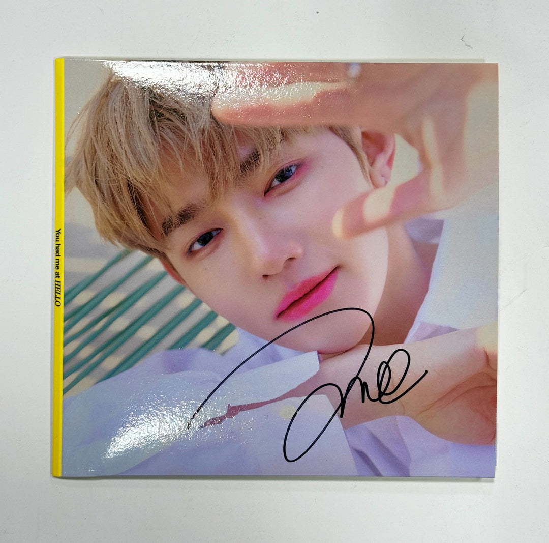 Zhang Hao (Of ZEROBASEONE(ZB1)) "You had me at HELLO" - Hand Autographed(Signed) Album(Digipack Ver.) and Polaroid [24.6.4] - HALLYUSUPERSTORE
