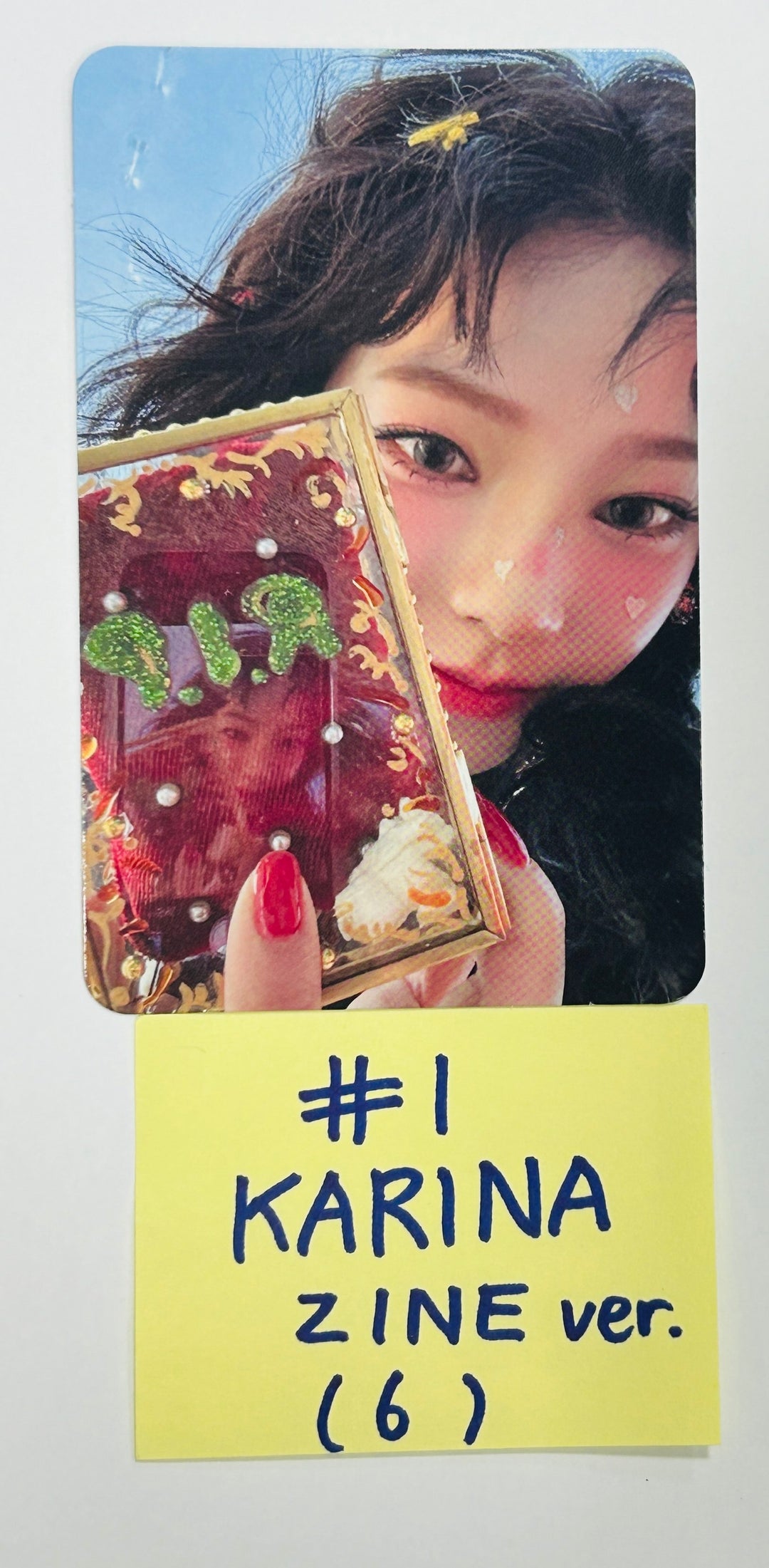 Aespa "Armageddon : The Mystery Circle" - Official Photocard [Zine Ver.] [24.6.7] - HALLYUSUPERSTORE