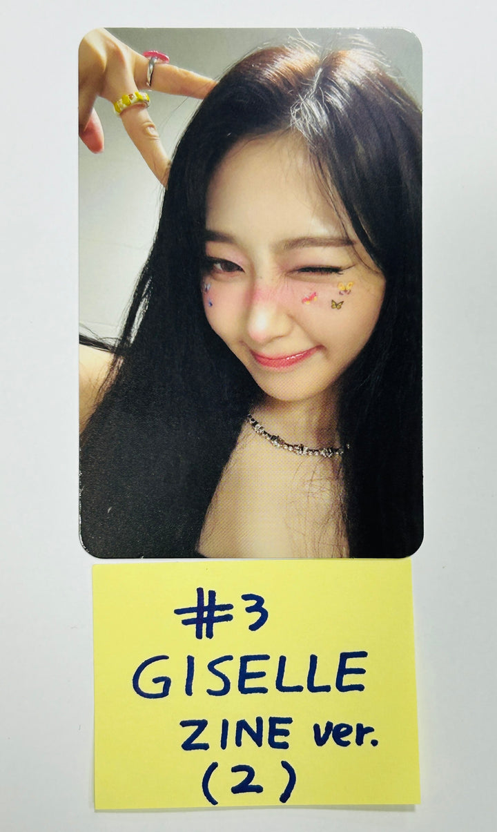 Aespa "Armageddon : The Mystery Circle" - Official Photocard [Zine Ver.] [24.6.7] - HALLYUSUPERSTORE