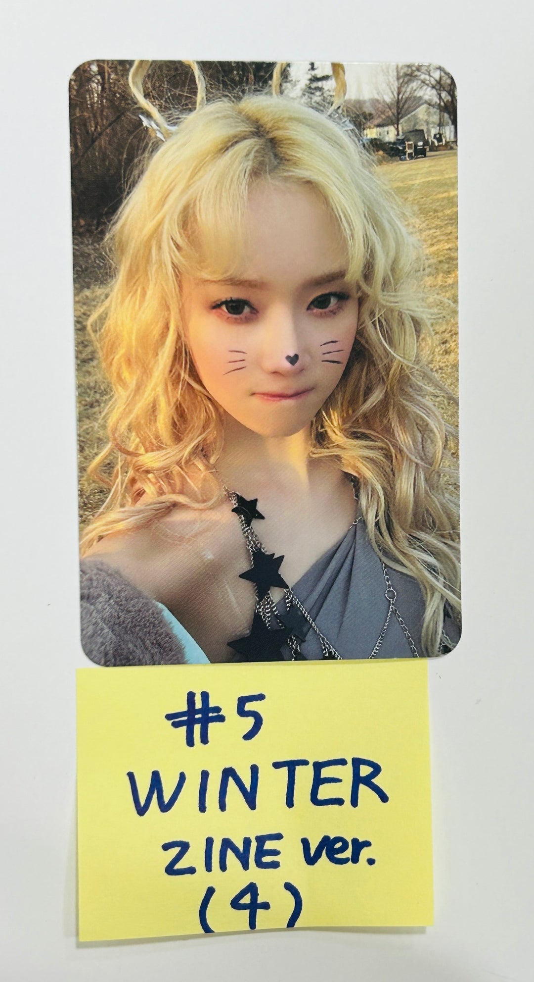 Aespa "Armageddon : The Mystery Circle" - Official Photocard [Zine Ver.] [24.6.7] - HALLYUSUPERSTORE
