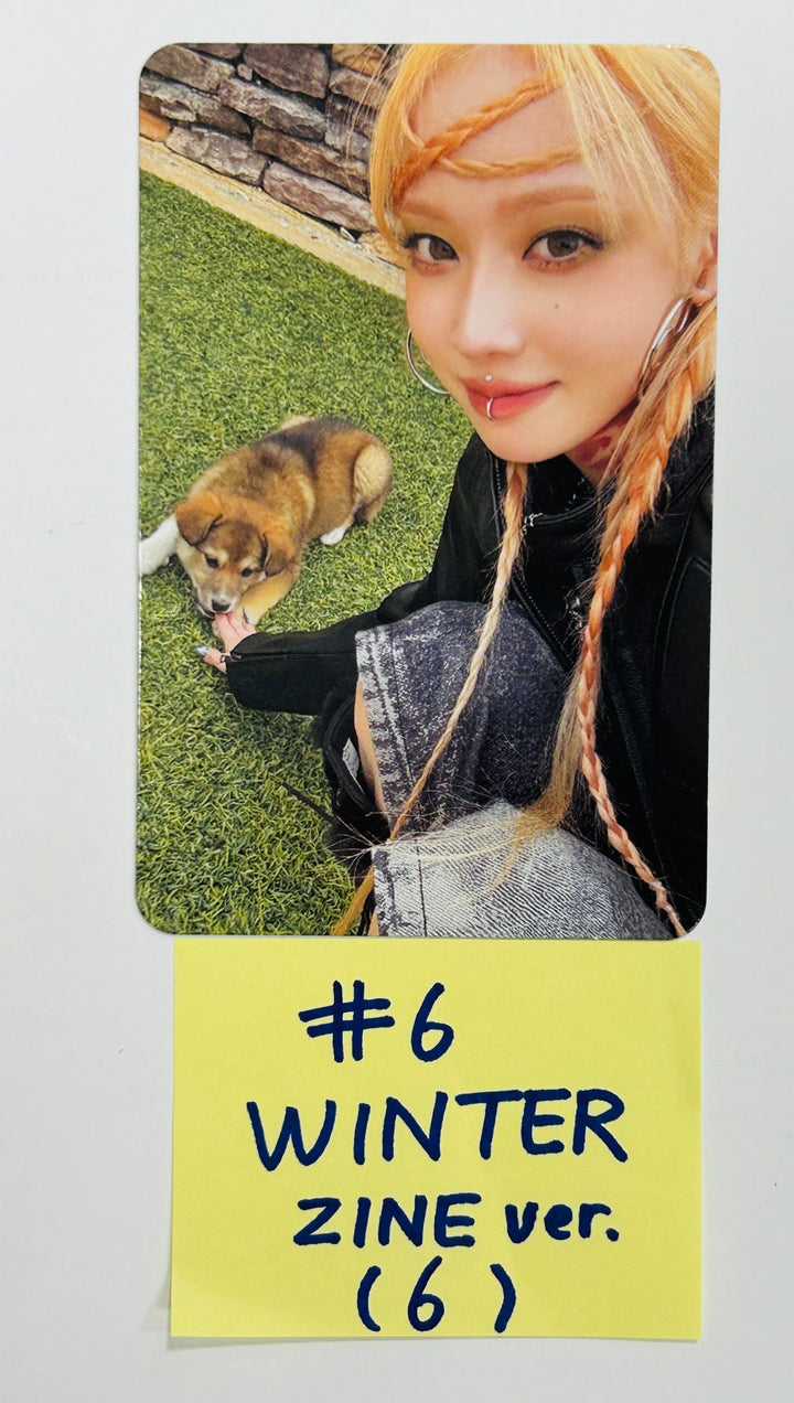 Aespa "Armageddon : The Mystery Circle" - Official Photocard [Zine Ver.] [24.6.7] - HALLYUSUPERSTORE