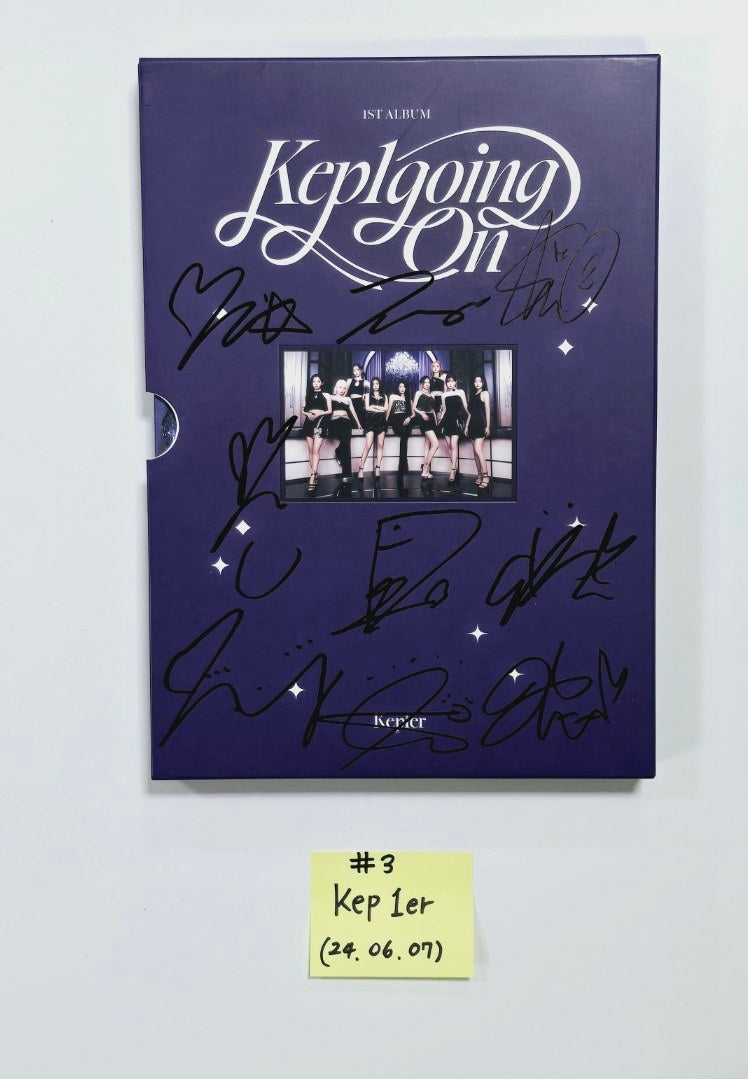 Kep1er "Kep1going On" - Hand Autographed(Signed) Promo Album [24.6.7] - HALLYUSUPERSTORE