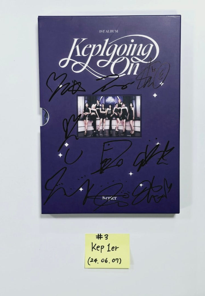 Kep1er "Kep1going On" - Hand Autographed(Signed) Promo Album [24.6.7] - HALLYUSUPERSTORE