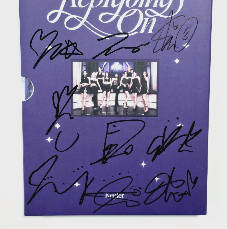 Kep1er "Kep1going On" - Hand Autographed(Signed) Promo Album [24.6.7] - HALLYUSUPERSTORE