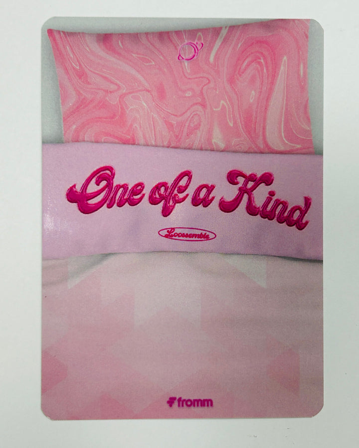 Loossemble "One of a Kind" - Hand Autographed(Signed) Mini Postcard, 2X Polaroid [24.6.7] - HALLYUSUPERSTORE