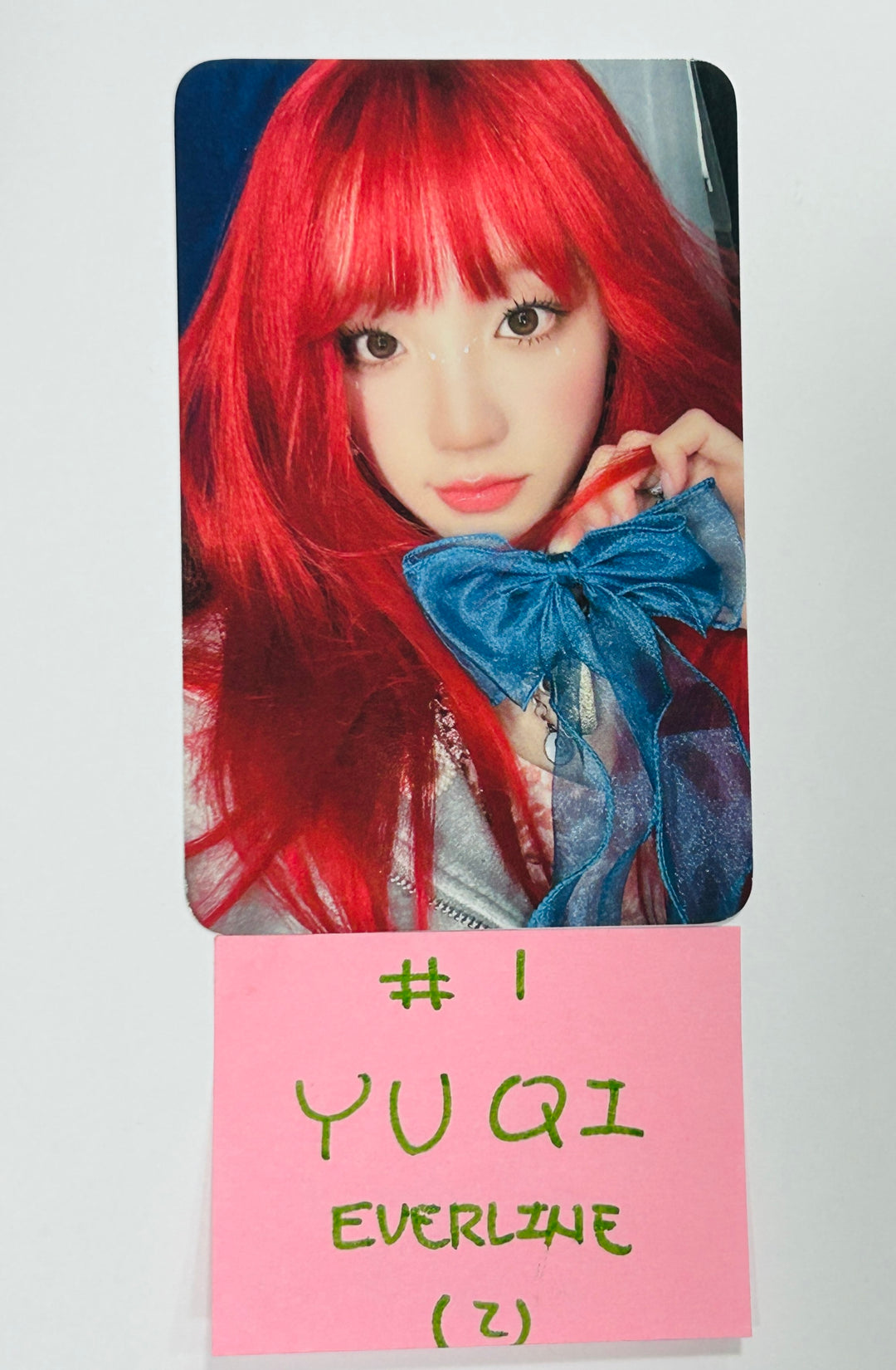 YUQI "YUQ1" - Everline Fansign Event Photocard [24.6.7] - HALLYUSUPERSTORE