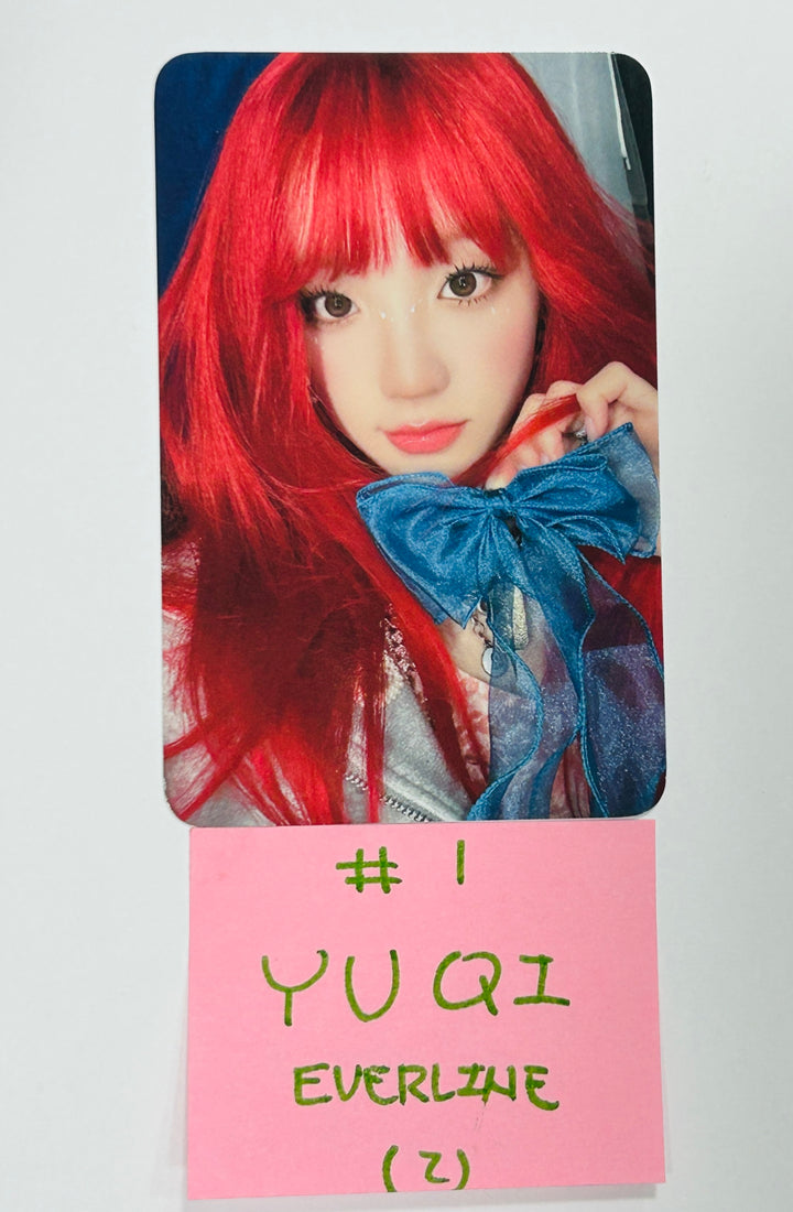 YUQI "YUQ1" - Everline Fansign Event Photocard [24.6.7] - HALLYUSUPERSTORE