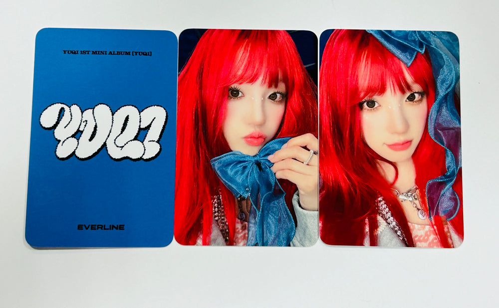 YUQI "YUQ1" - Everline Fansign Event Photocard [24.6.7] - HALLYUSUPERSTORE