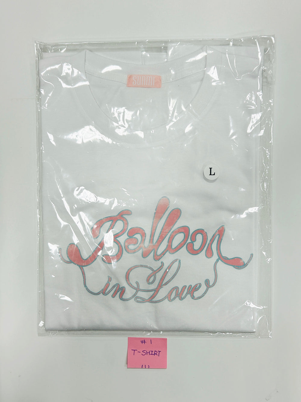 SUNMI 'Balloon in Love' - Official MD [T-shirt, Canvas Bag, Earrings, Ribbon Pin, Scrunchie, Photocard Set, Mini poster Set] [24.6.7] - HALLYUSUPERSTORE