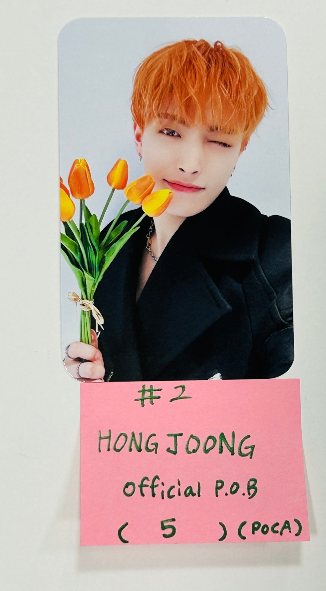 Ateez "GOLDEN HOUR : Part.1" - Official Pre-Order Benefit Photocard [Poca Ver.] [24.6.7] - HALLYUSUPERSTORE