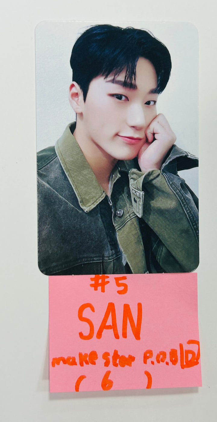 Ateez "GOLDEN HOUR : Part.1" - Makestar Pre-Order Benefit Photocard [24.6.7] - HALLYUSUPERSTORE