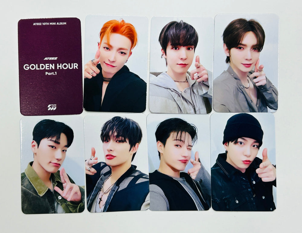 Ateez "GOLDEN HOUR : Part.1" - Soundwave Pre-Order Benefit Photocard [Digipack Ver.] [24.6.7] - HALLYUSUPERSTORE