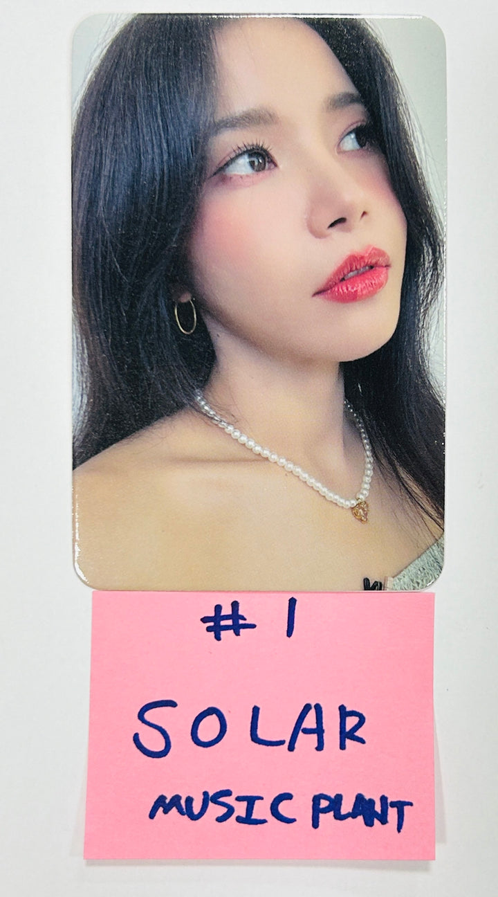 SOLAR "COLOURS" - Music Plant Fansign Event Photocard [Nemo Ver.] [24.6.7] - HALLYUSUPERSTORE