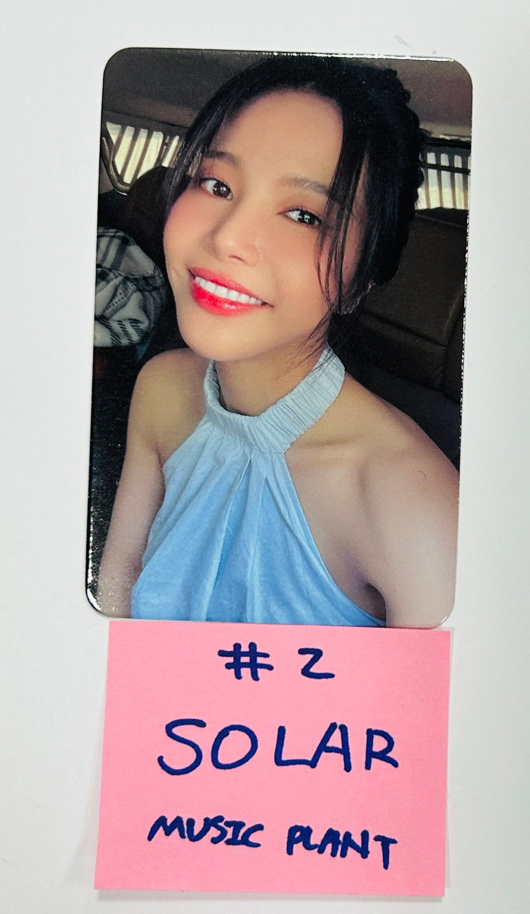 SOLAR "COLOURS" - Music Plant Fansign Event Photocard [Nemo Ver.] [24.6.7] - HALLYUSUPERSTORE