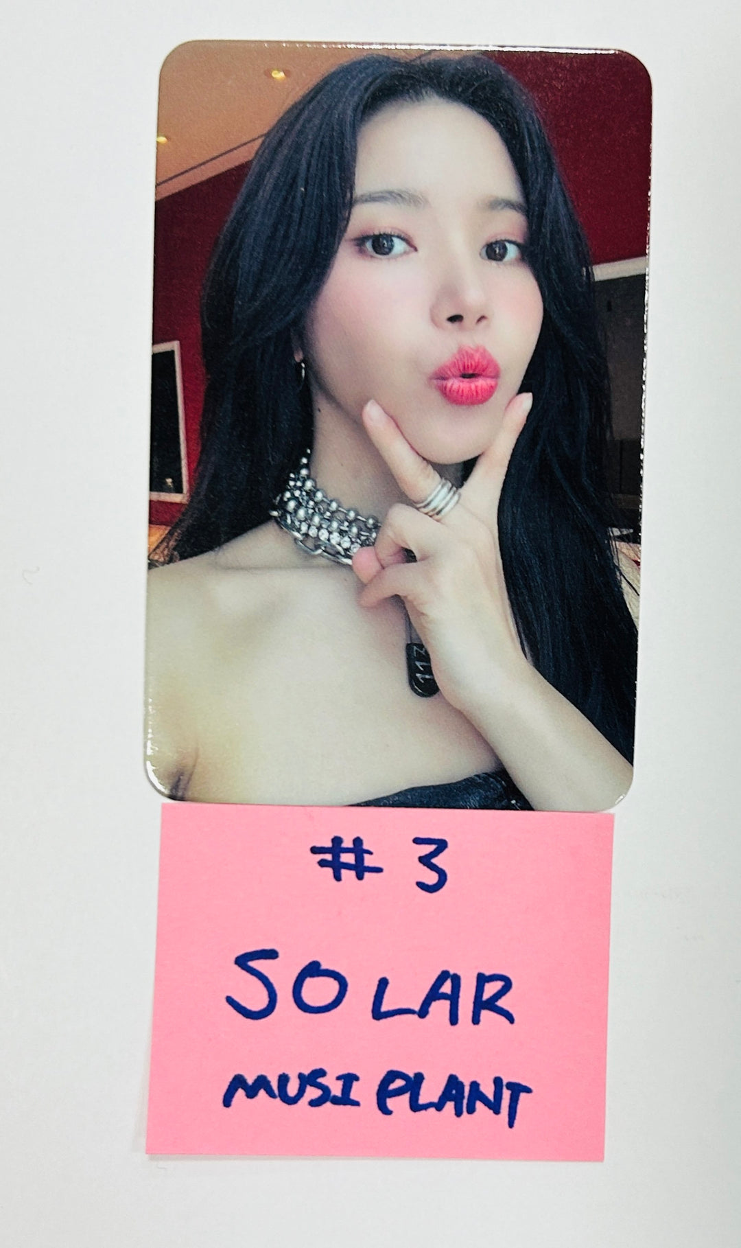 SOLAR "COLOURS" - Music Plant Fansign Event Photocard [Nemo Ver.] [24.6.7] - HALLYUSUPERSTORE