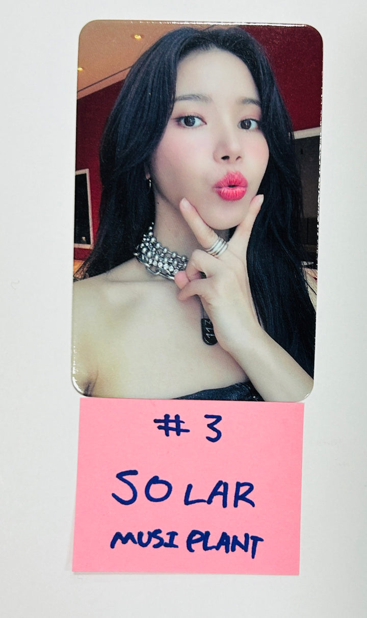 SOLAR "COLOURS" - Music Plant Fansign Event Photocard [Nemo Ver.] [24.6.7] - HALLYUSUPERSTORE