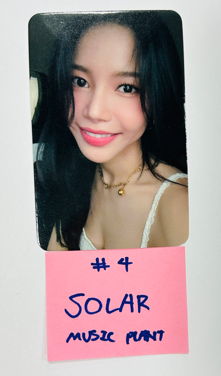 SOLAR "COLOURS" - Music Plant Fansign Event Photocard [Nemo Ver.] [24.6.7] - HALLYUSUPERSTORE
