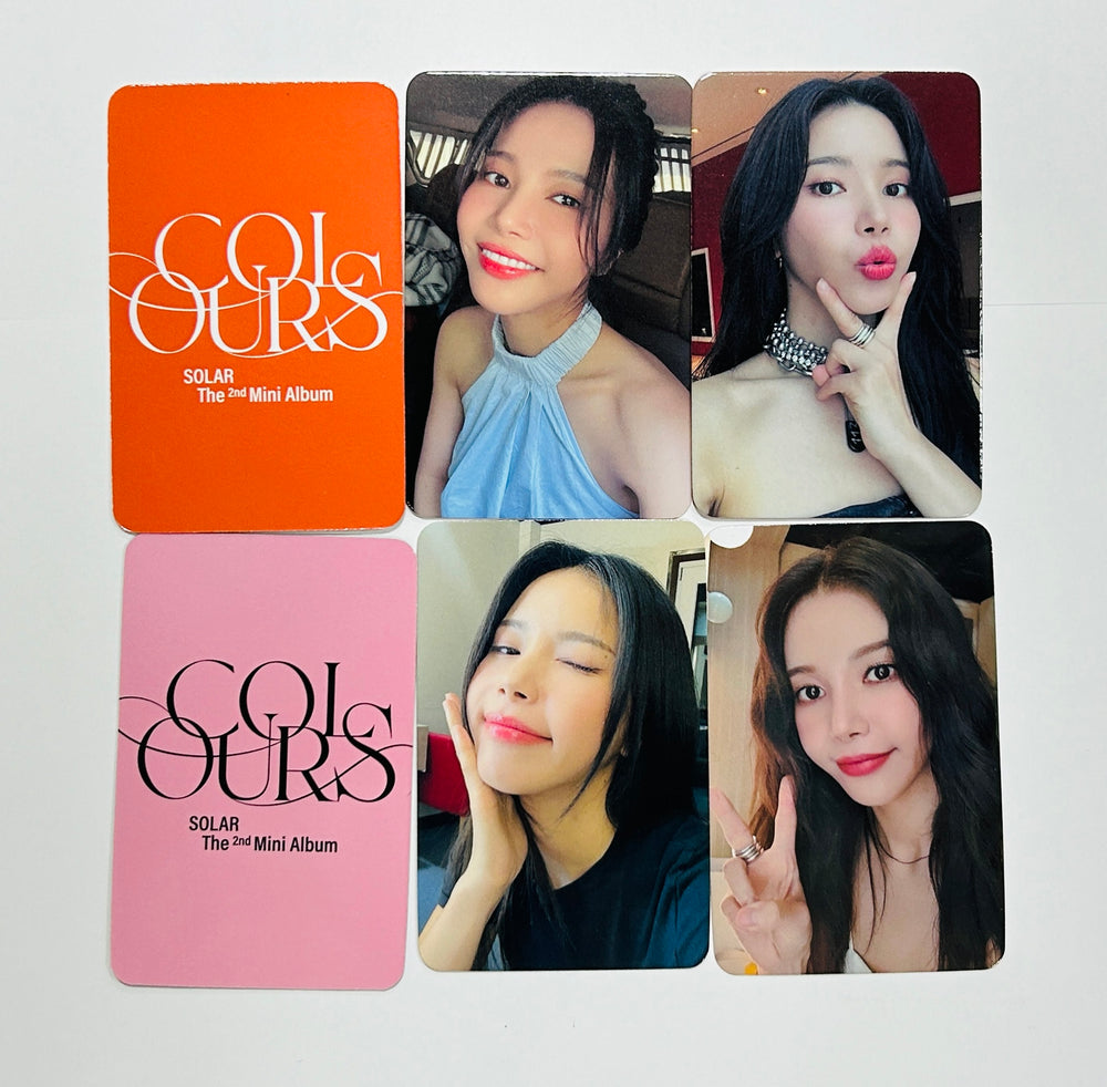 SOLAR "COLOURS" - Music Plant Fansign Event Photocard [Nemo Ver.] [24.6.7] - HALLYUSUPERSTORE