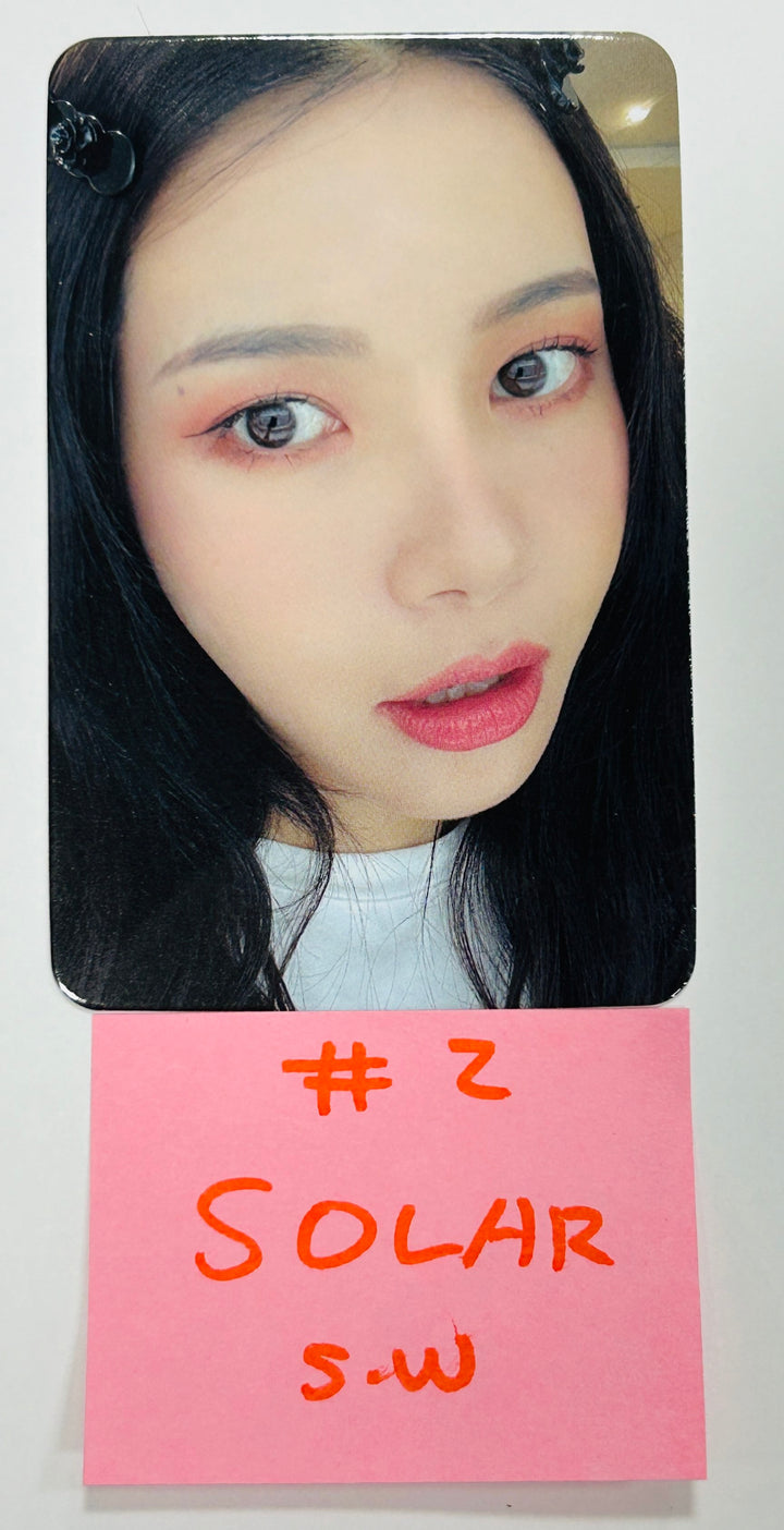 SOLAR "COLOURS" - Soundwave Fansign Event Photocard [Nemo Ver.] [24.6.7] - HALLYUSUPERSTORE