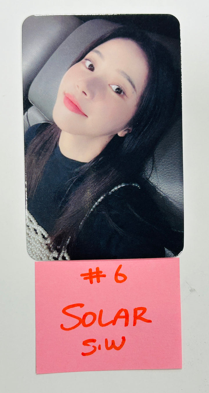 SOLAR "COLOURS" - Soundwave Fansign Event Photocard [Nemo Ver.] [24.6.7] - HALLYUSUPERSTORE