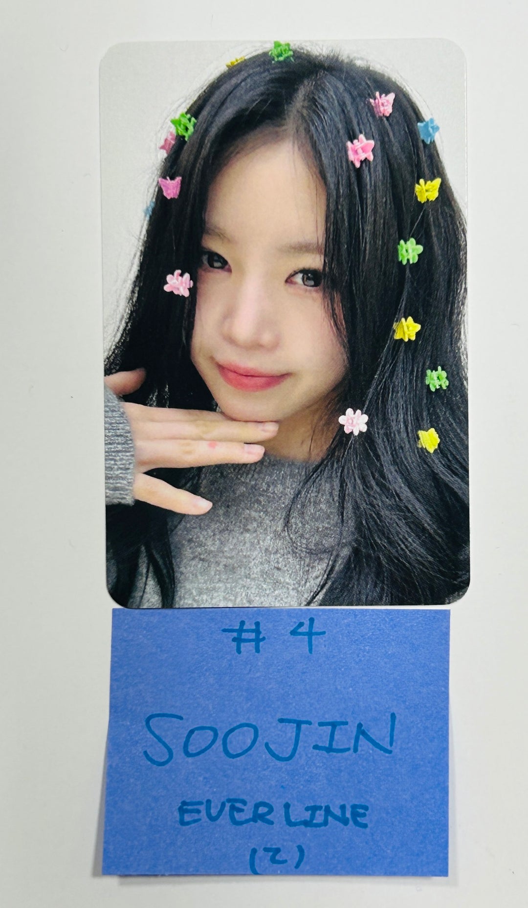 Soojin "RIZZ" - Everline Fansign Event Photocard [24.6.10] - HALLYUSUPERSTORE