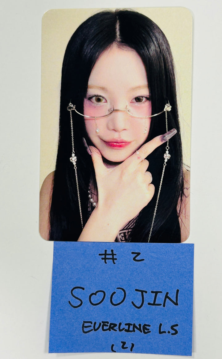Soojin "RIZZ" - Everline Listening Session Event Photocard [24.6.10] - HALLYUSUPERSTORE