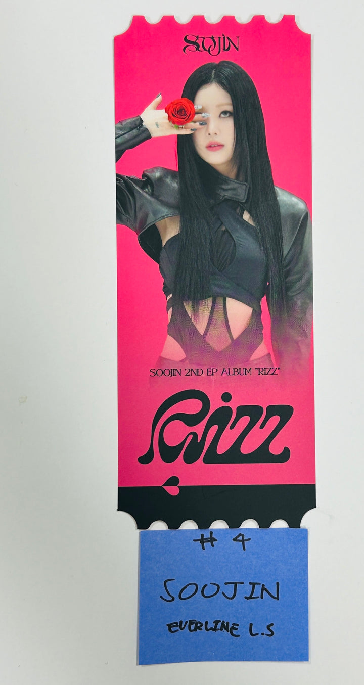 Soojin "RIZZ" - Everline Listening Session Event Photocard [24.6.10] - HALLYUSUPERSTORE