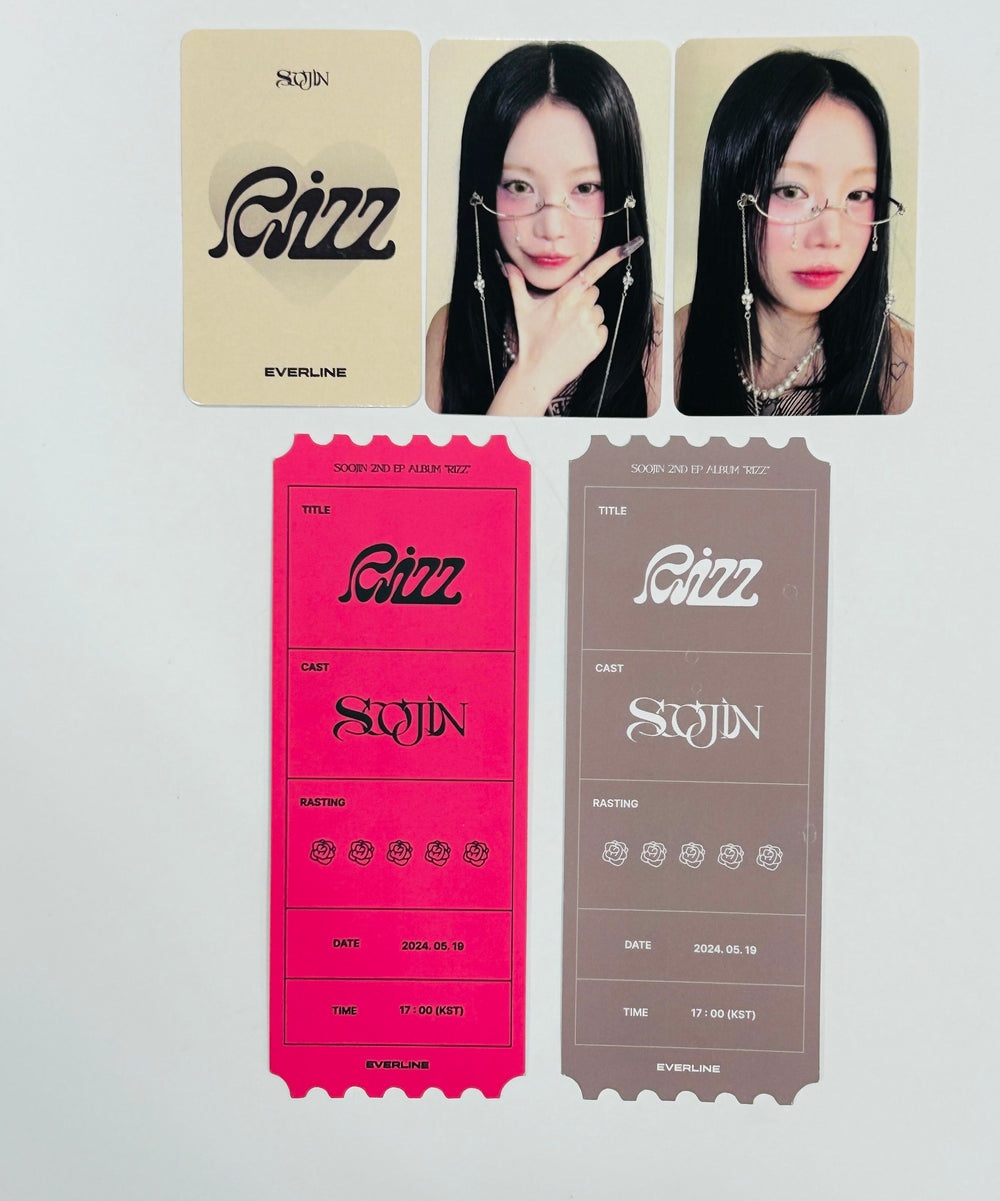 Soojin "RIZZ" - Everline Listening Session Event Photocard [24.6.10] - HALLYUSUPERSTORE