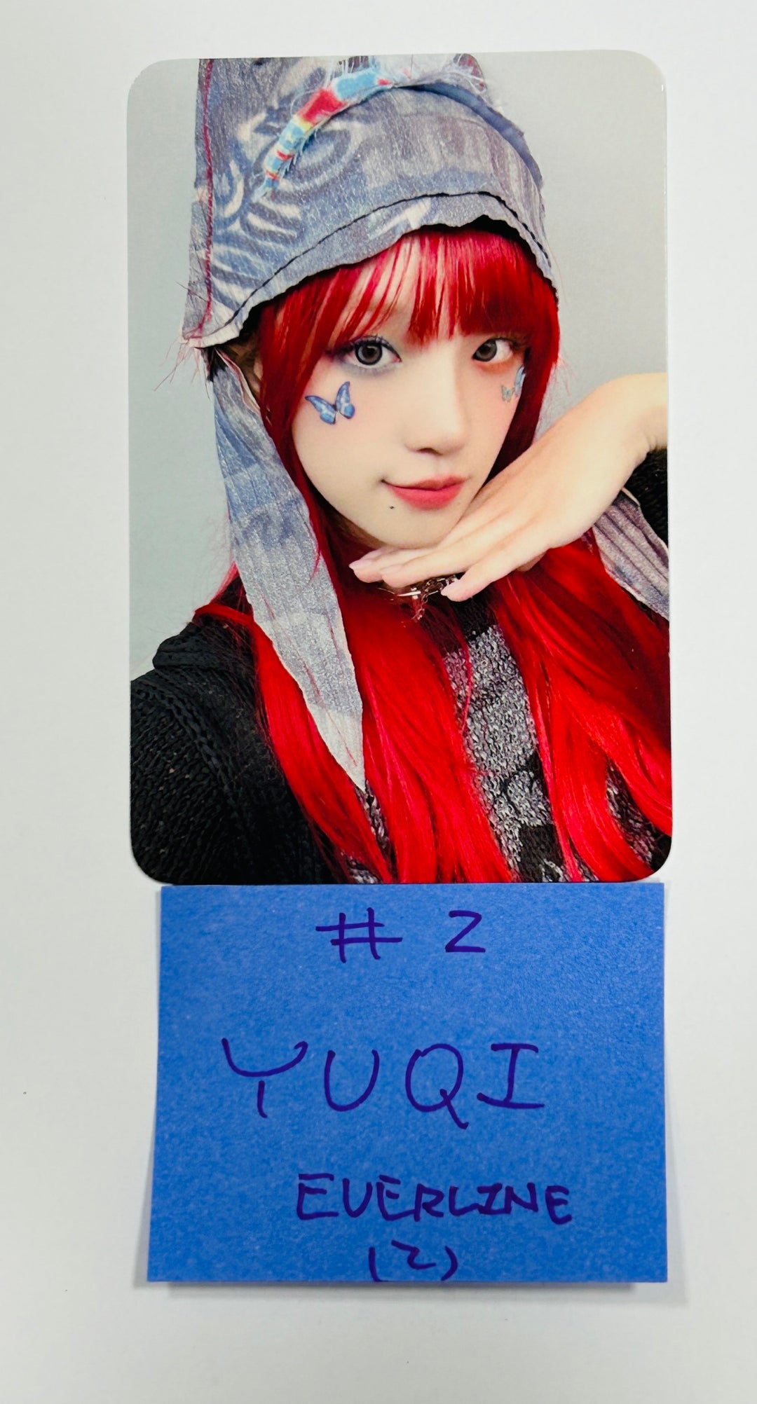 YUQI "YUQ1" - Everline Fansign Event Photocard Round 2 [24.6.10] - HALLYUSUPERSTORE